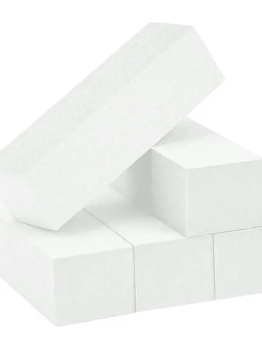 BIAŁA POLERKA DO PAZNOKCI 100/180 GRADACJA 10-PACK