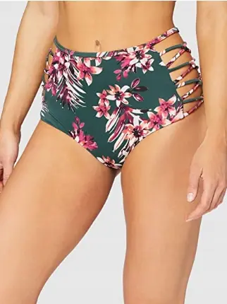 DÓŁ OD BIKINI WZÓR KWIATY