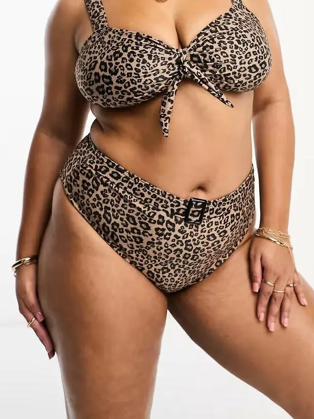 DÓŁ OD BIKINI ANIMAL PRINT
