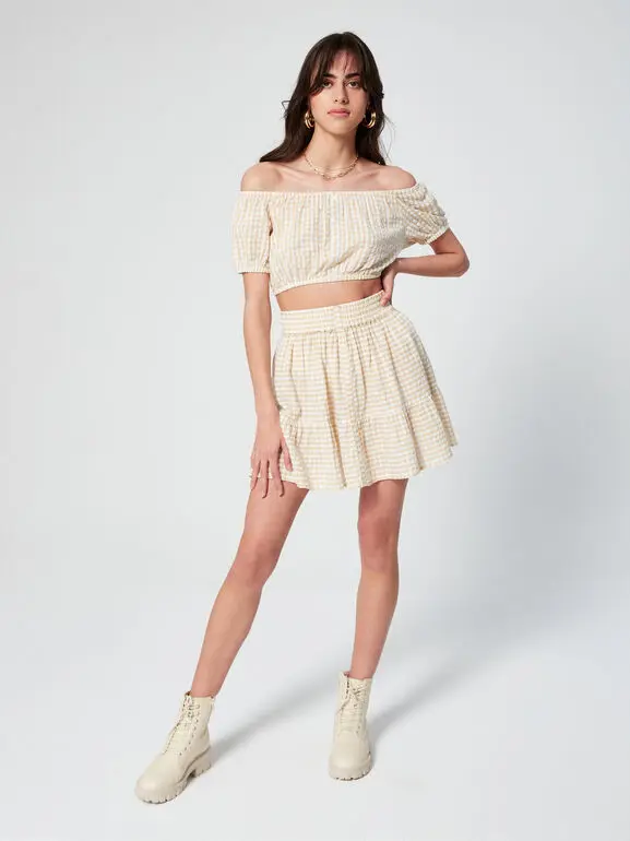 CROP TOP KRATKA