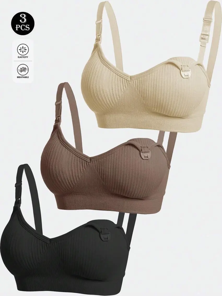 biustonosz do karmienia 3-pack