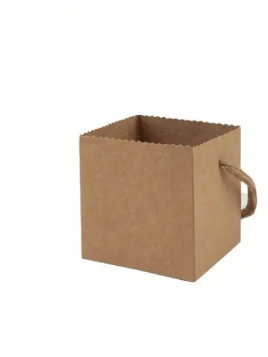 PAPIEROWA TOREBKA NA KWIATY