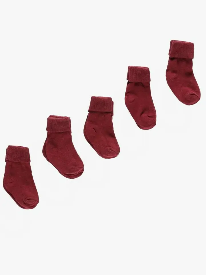 BORDOWE ZAWIJANE SKARPETKI  5-PACK