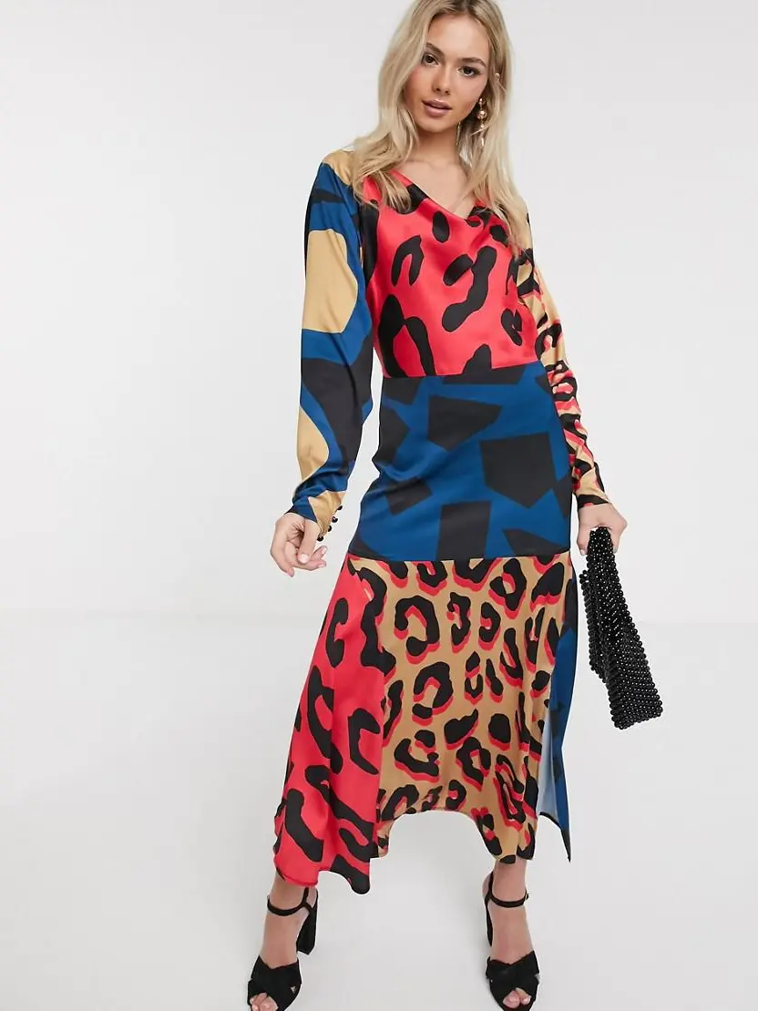 MAXI SUKIENKA PRINT