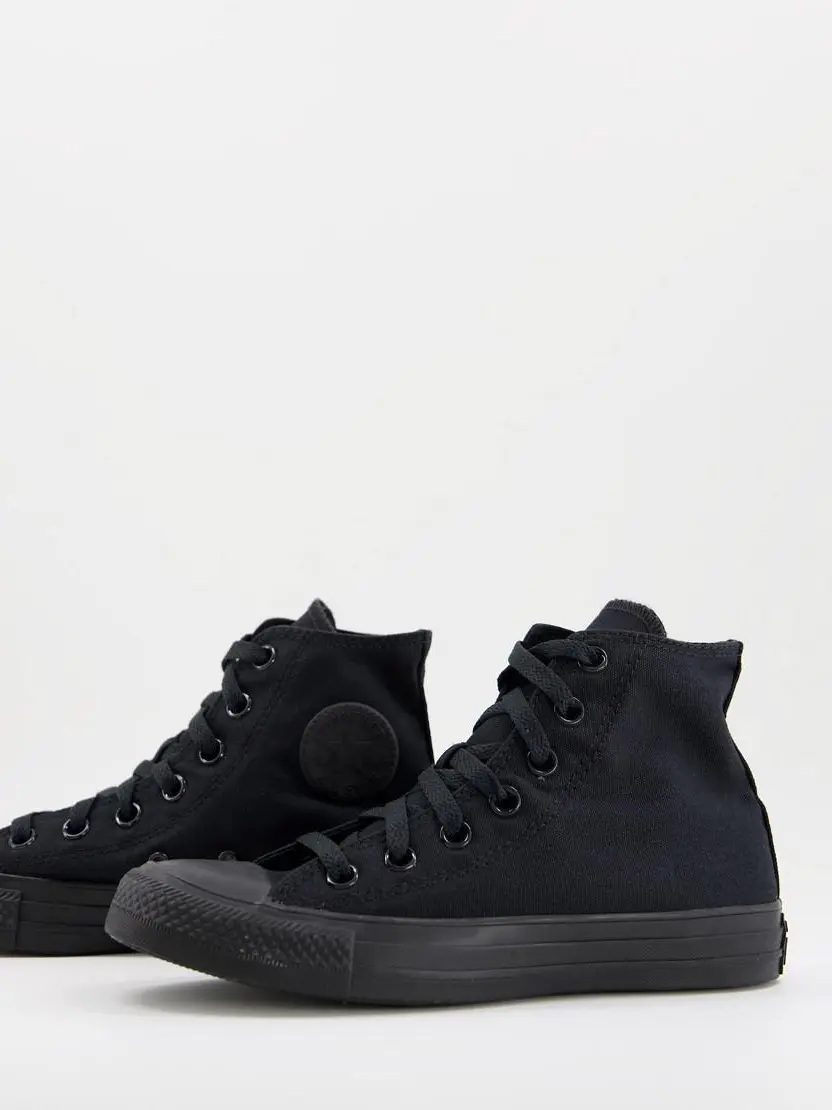wysokie czarne trampki Chuck Taylor All Star