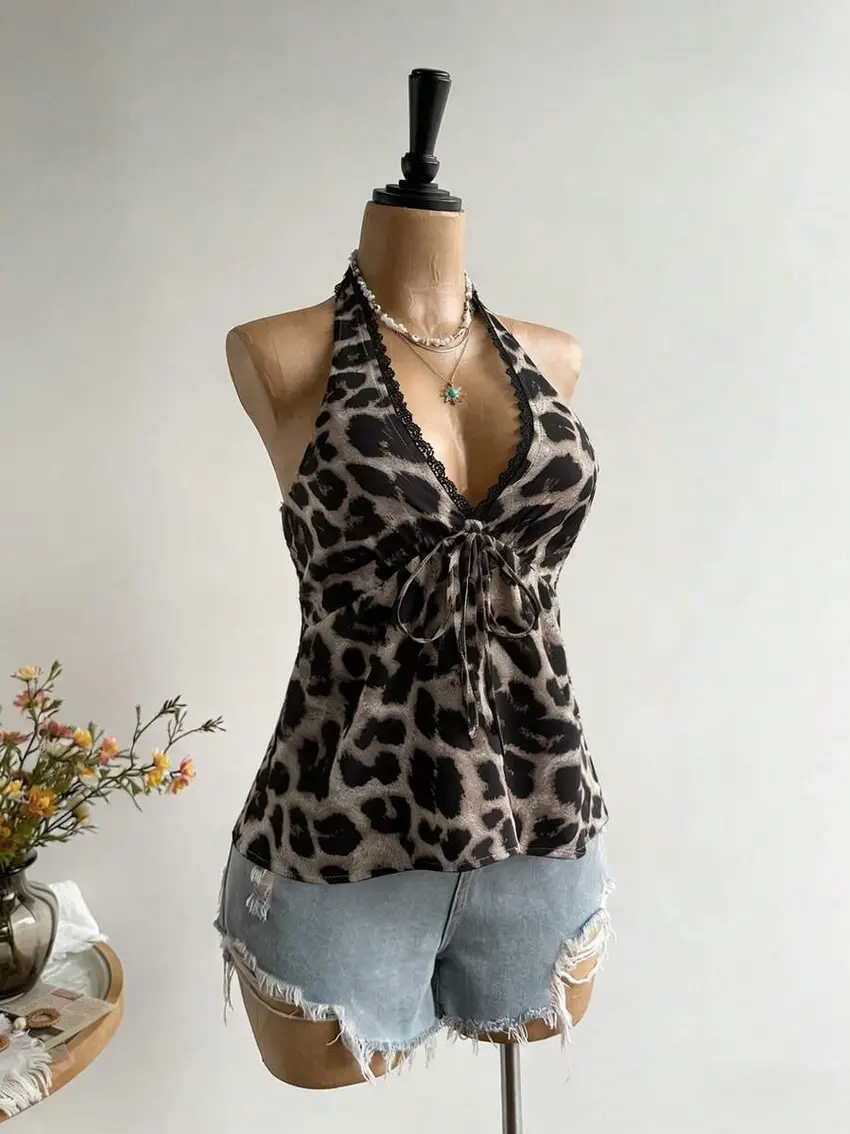 TOP ANIMAL PRINT