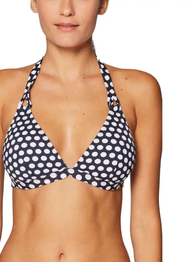 góra od bikini wzór groszki