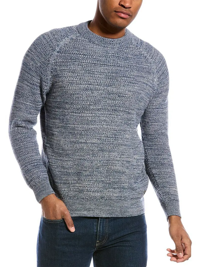SWETER OKRĄGŁY DEKOLT print