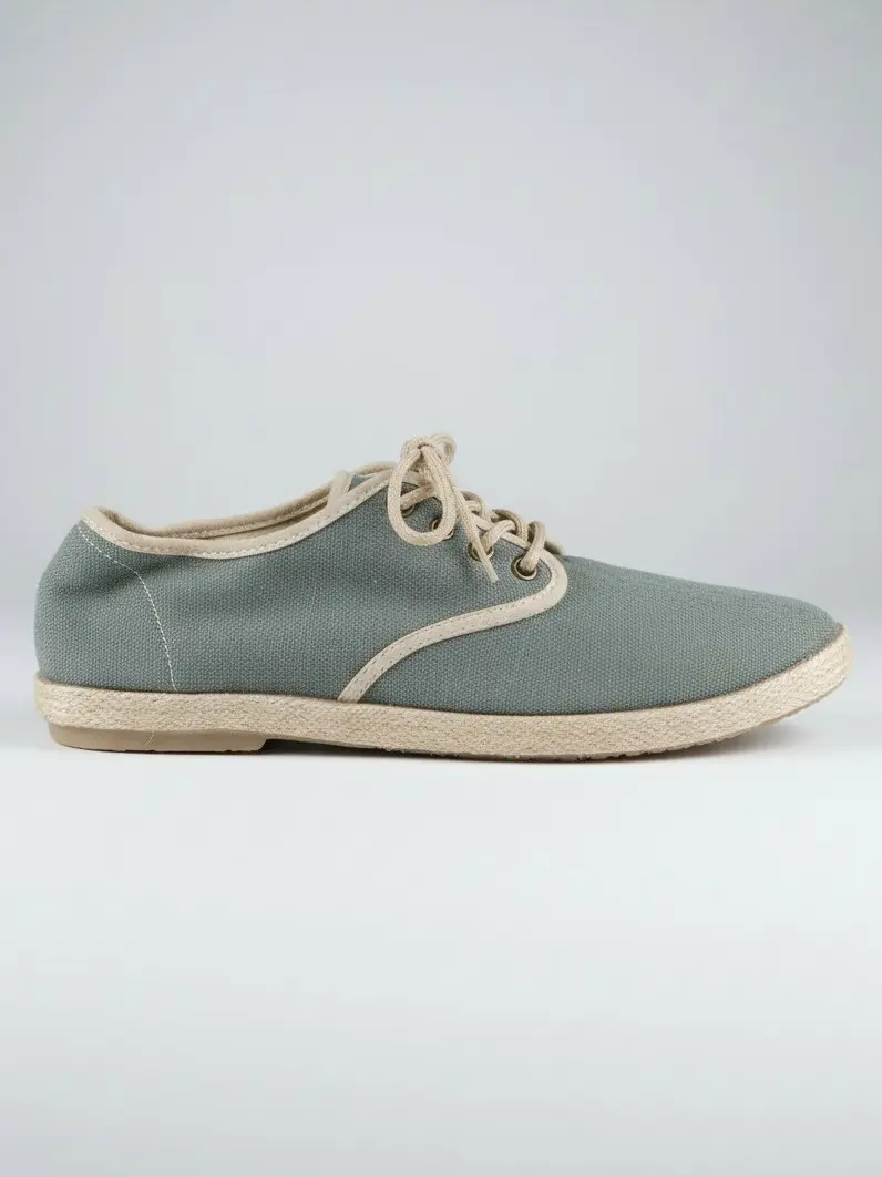 trampki espadryle wiązanie