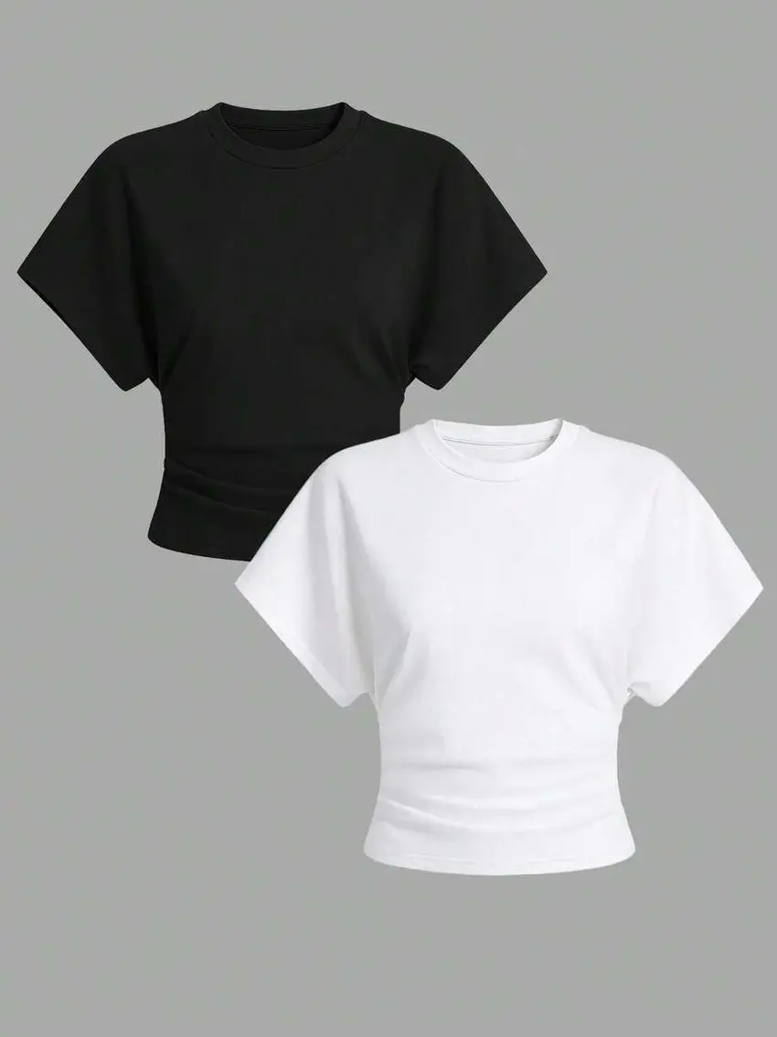 top krótki rękaw 2-pack