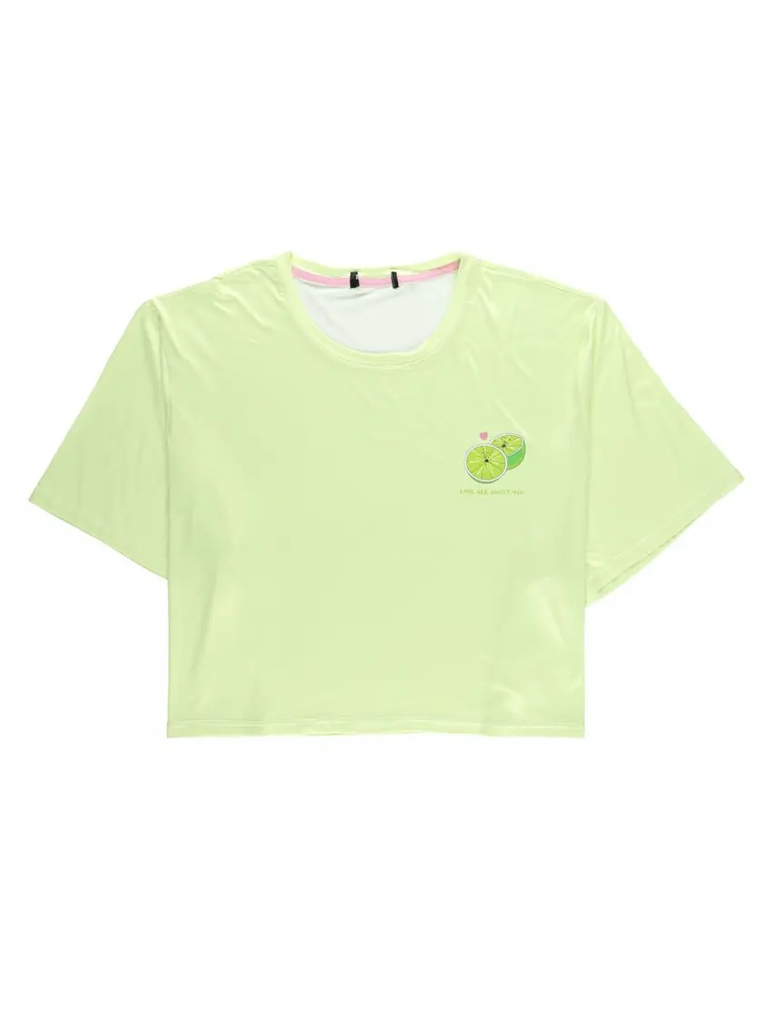 ZIELONA KRÓTKI T-SHIRT