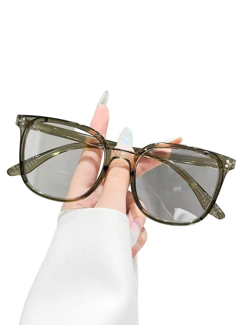 brązowe okulary zerówki