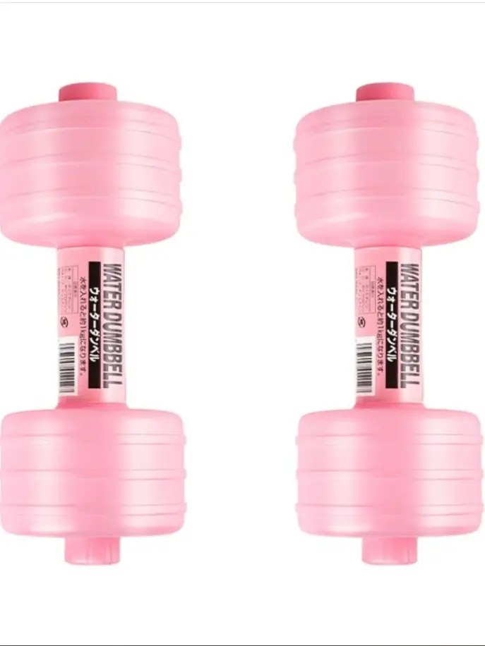 różowa hantla bidon 2-pack