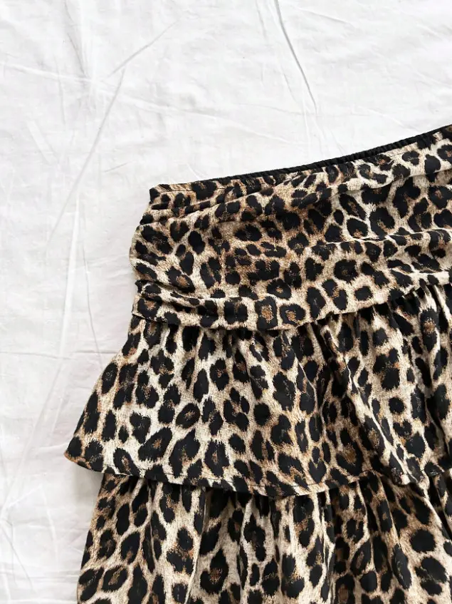 MINI SPÓDNICA ANIMAL PRINT