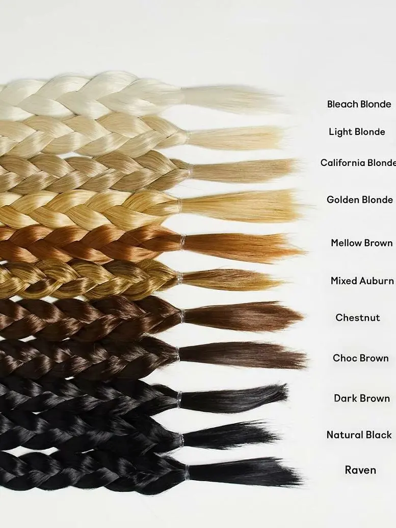 SZTUCZNE WŁOSY WARKOCZ BLONDE