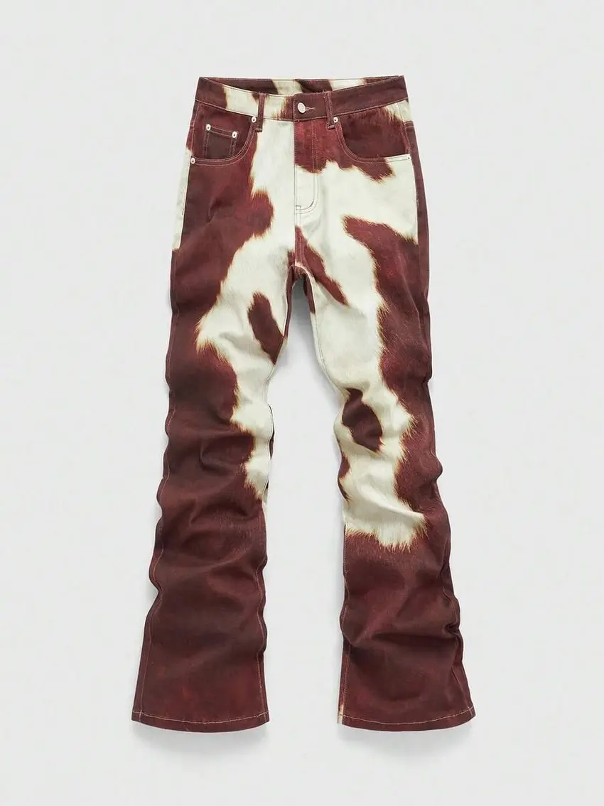 spodnie animal print