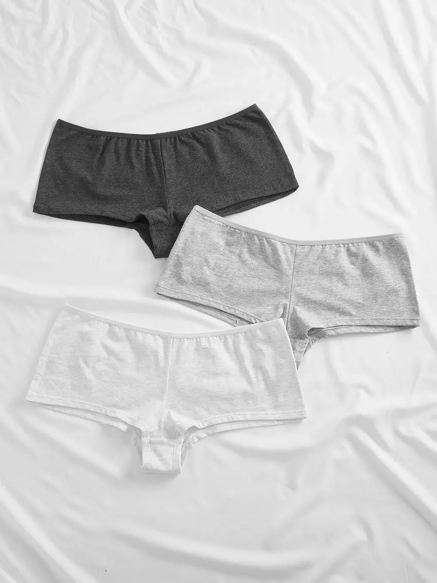 gładkie MAJTKI 3-PACK