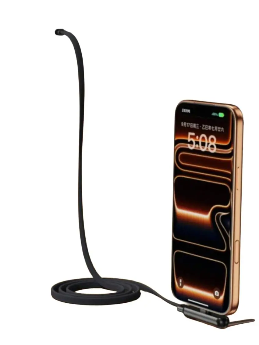 CZARNY KABEL DO TELEFONU