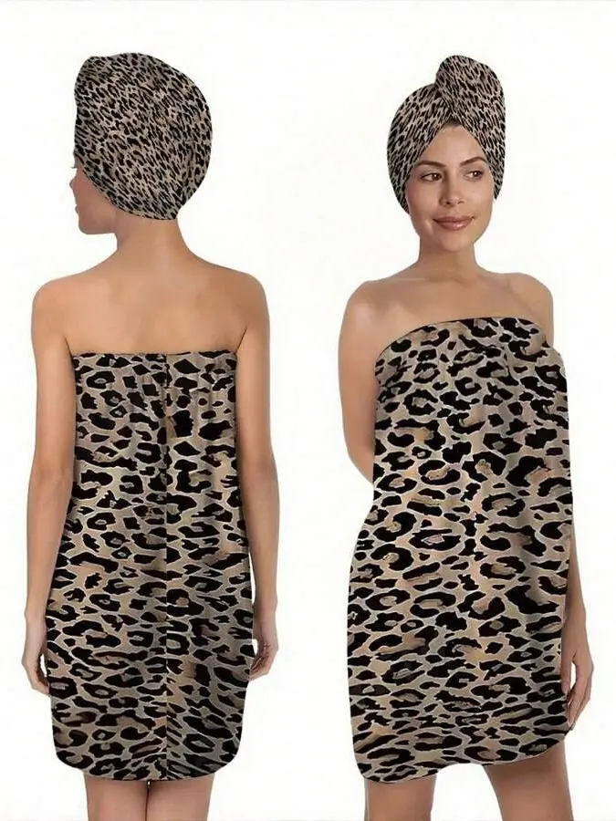 ręcznik turban zestaw