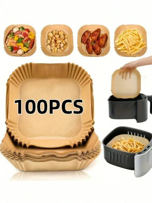 papierowy wkład do air fryer 100-pack