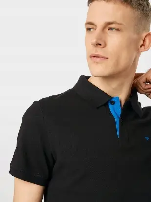 CZARNA KOSZULKA POLO