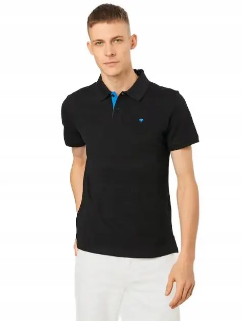 CZARNA KOSZULKA POLO
