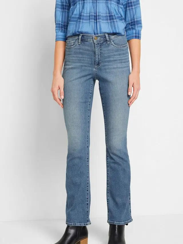 SPODNIE JEANS ZE STRETCHEM BOOTCUT KIESZENIE