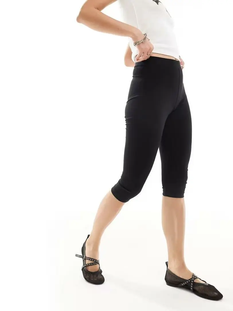 SZARE LEGGINSY 3/4