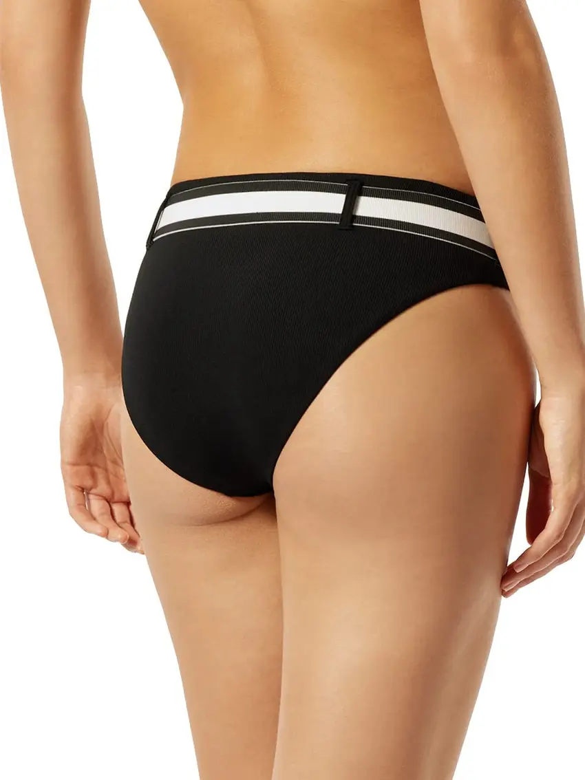 CZARNY DÓŁ OD BIKINI kontrast