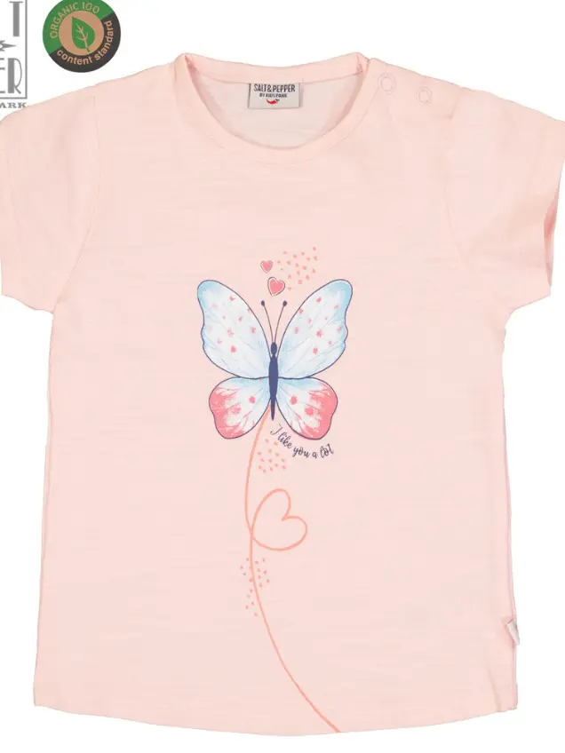 różowy t-shirt nadruk