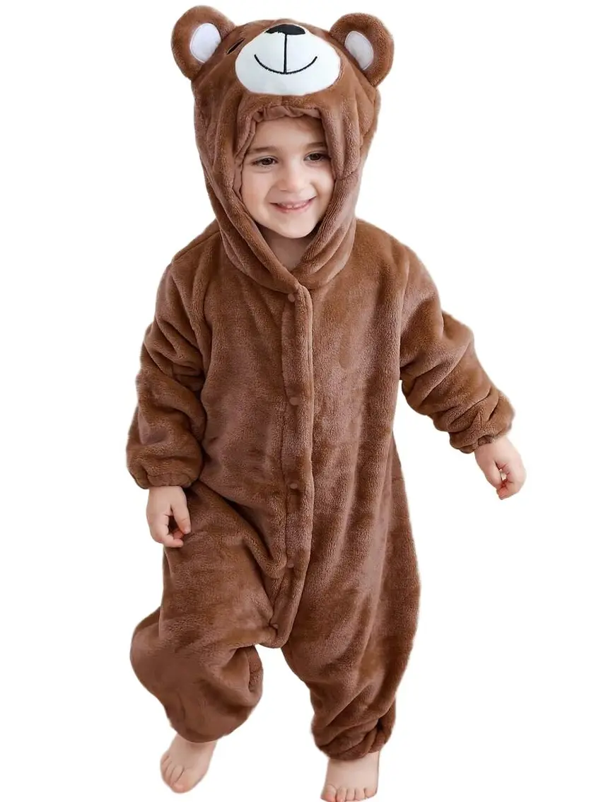BRĄZOWE ONESIE MIŚ