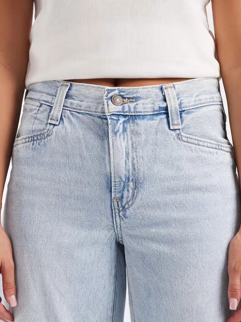 NIEBIESKIE SPODNIE JEANS
