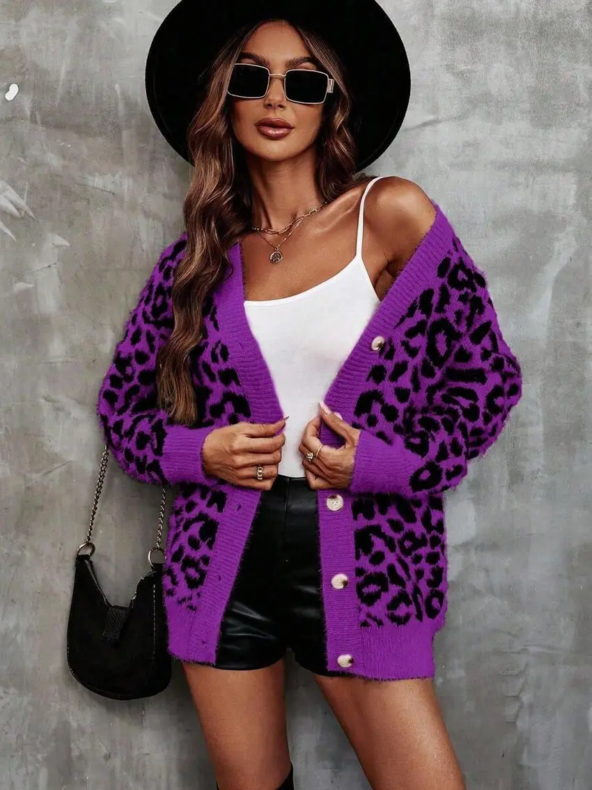 SWETER ANIMAL PRINT