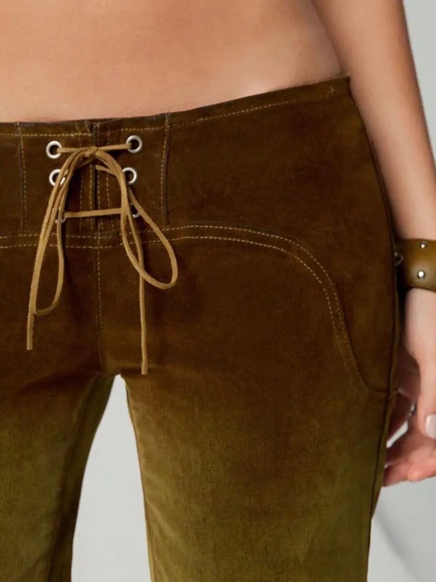 spodnie jeans niski stan