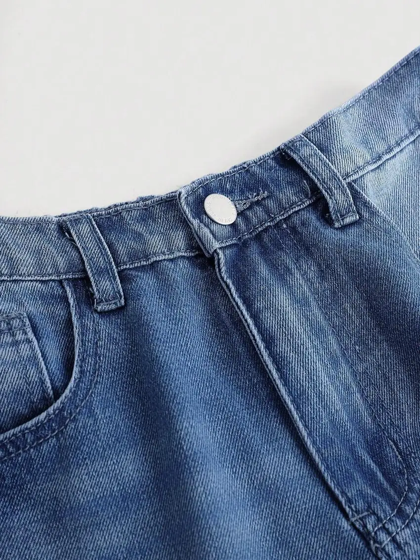 NIEBIESKIE SPODNIE JEANS