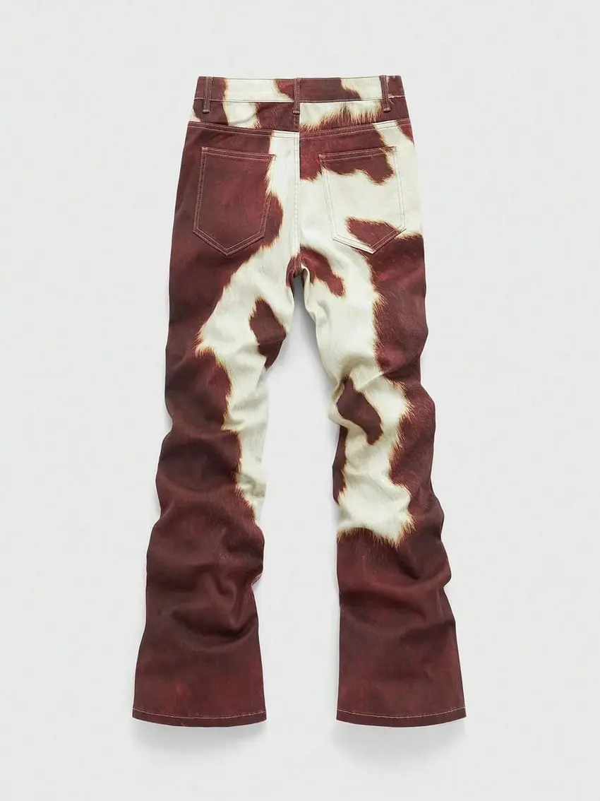 spodnie animal print