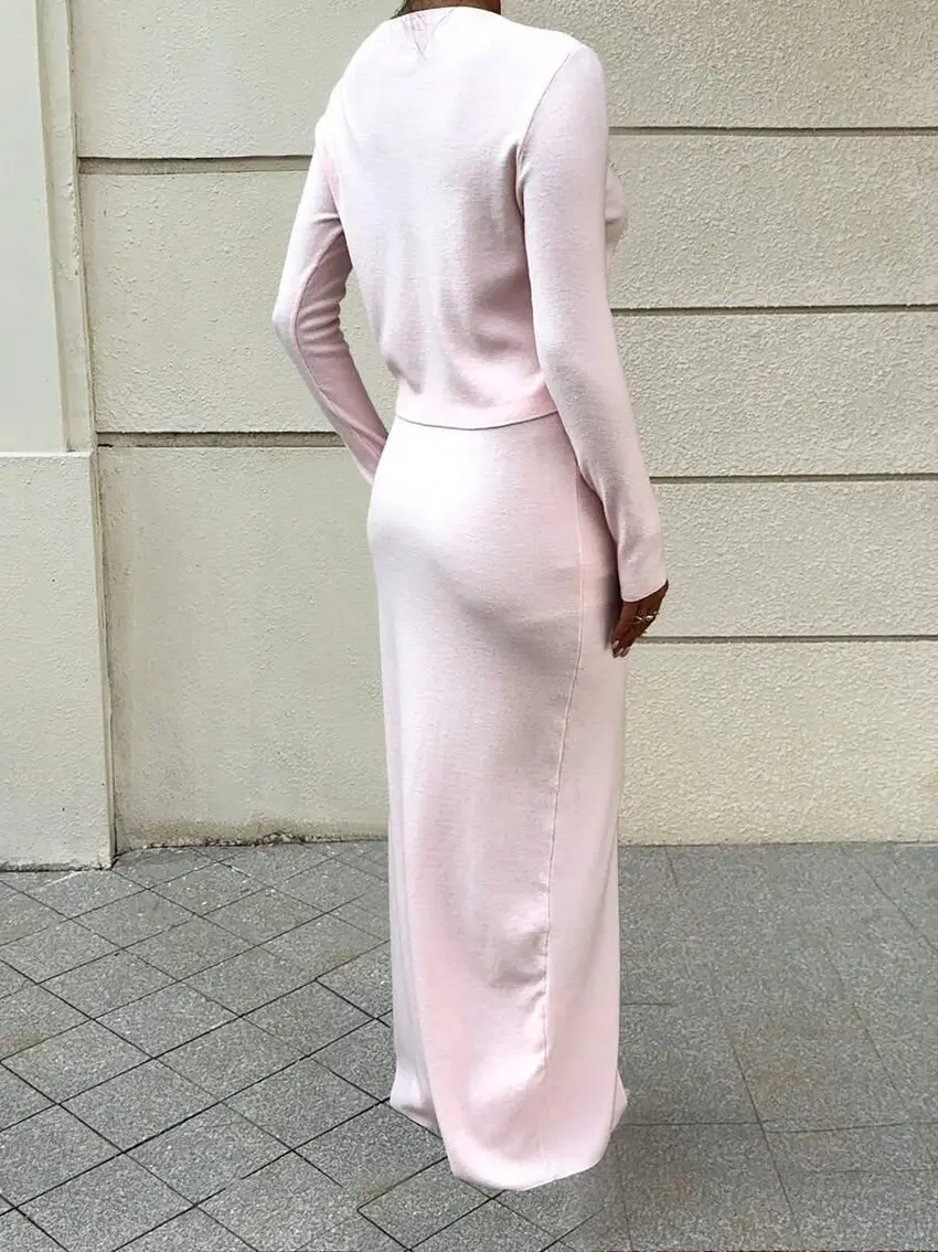 sweter spódnica komplet