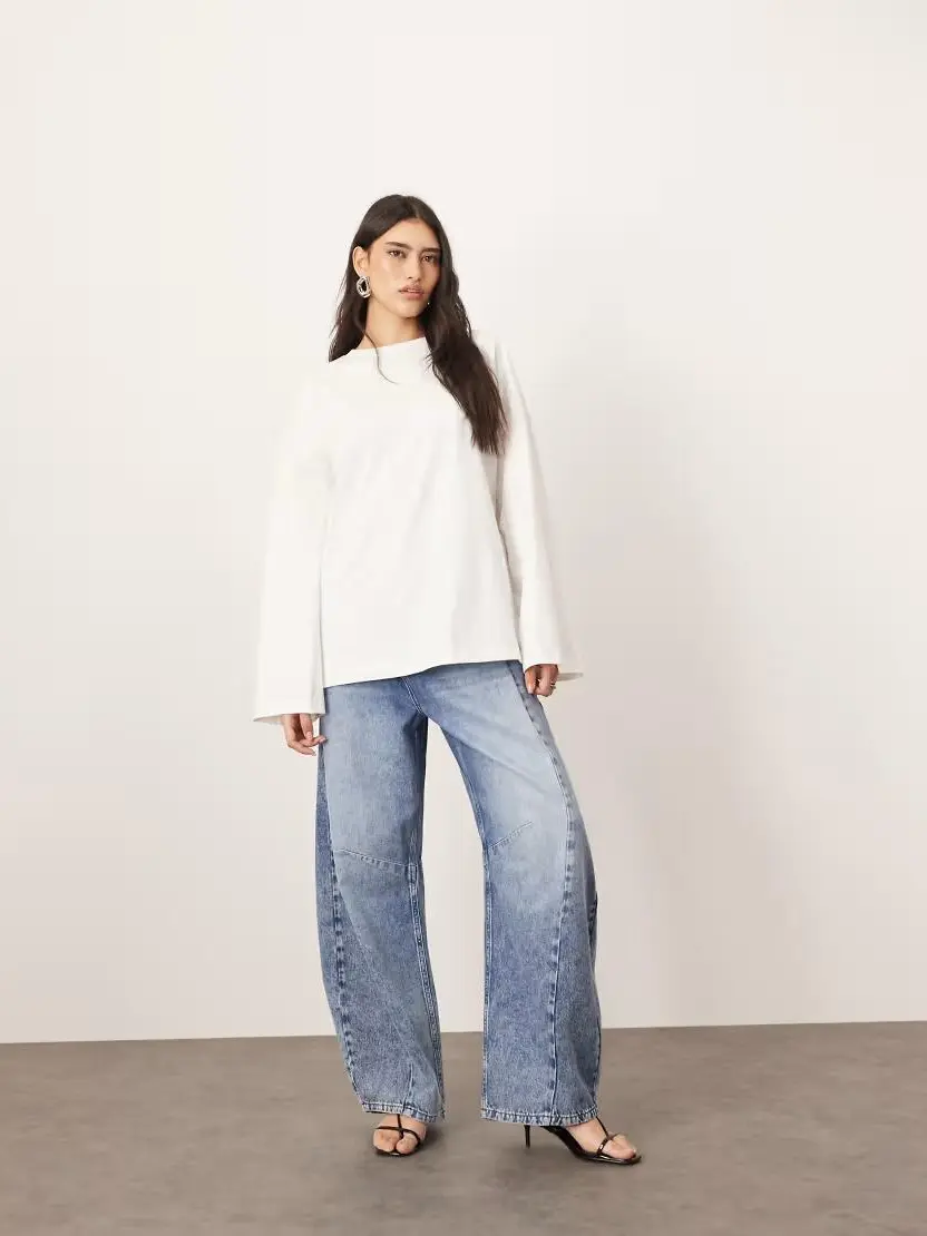 BIAŁA BLUZKA OVERSIZE