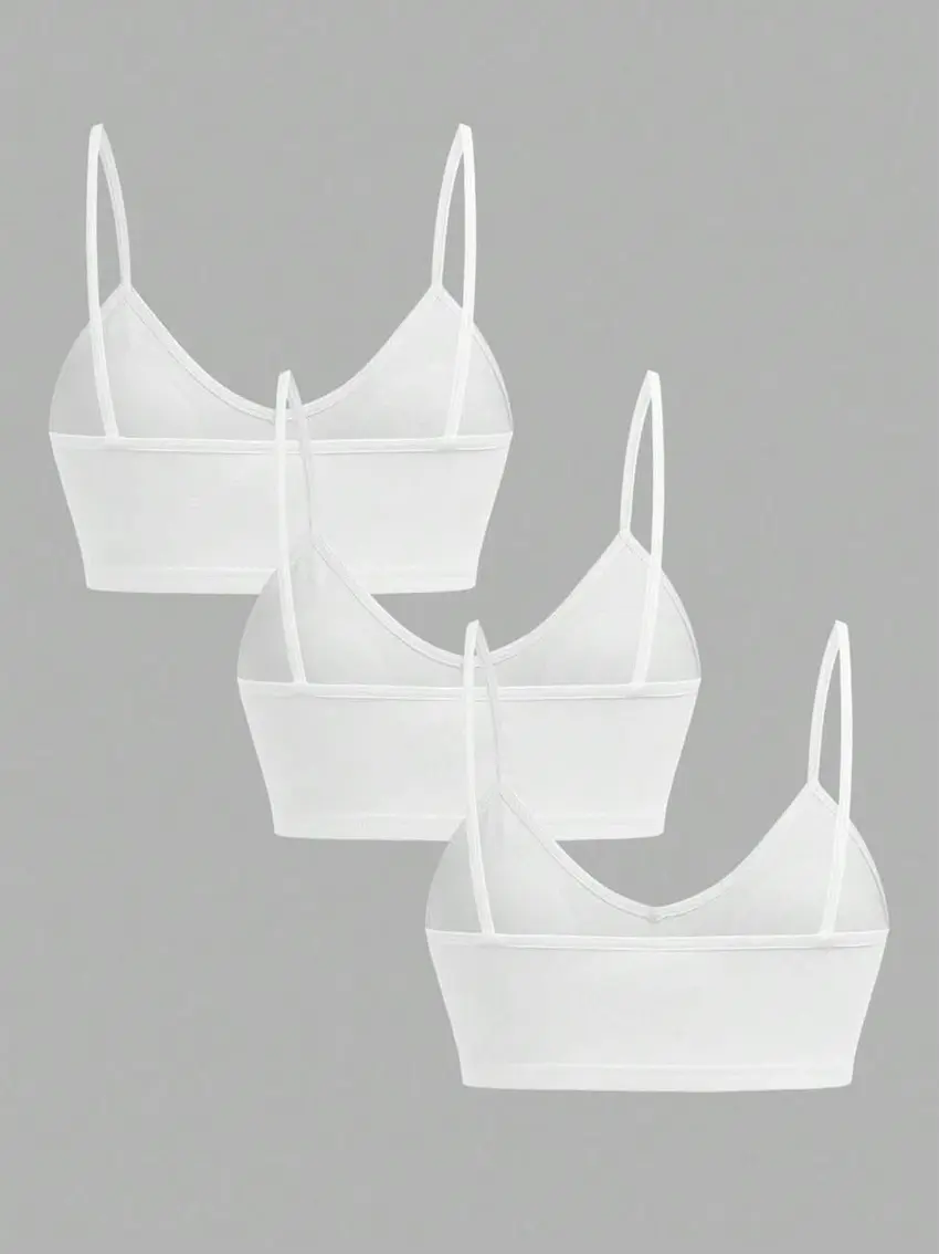 biały biustonosz 3-pack