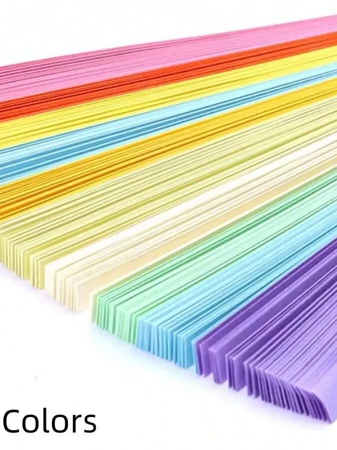 kolorowy papier do origami