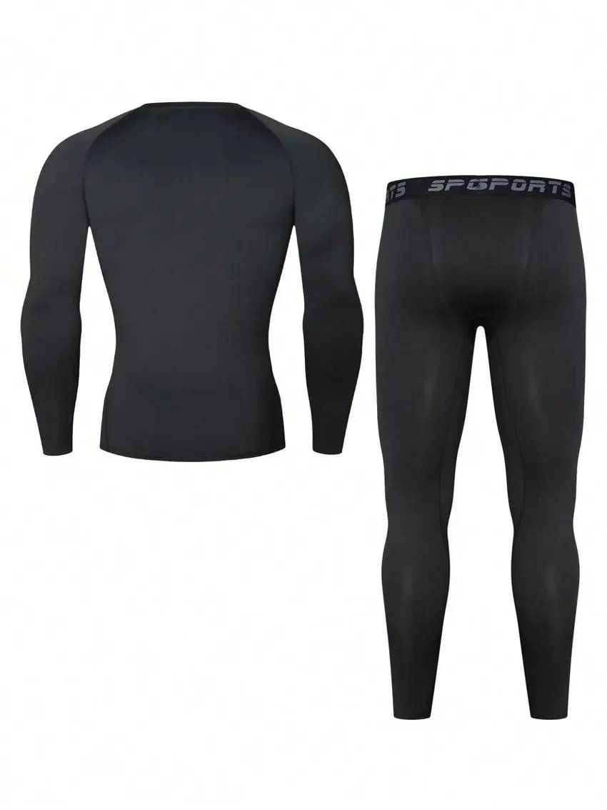 GRANATOWY KOMPLET BLUZKA KALESONY