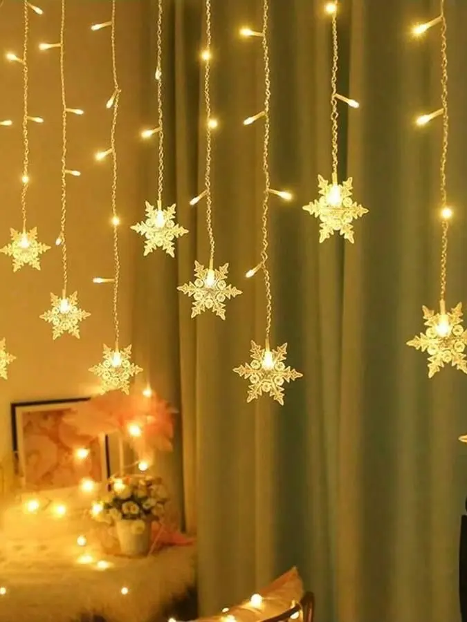 lampki kurtyna led