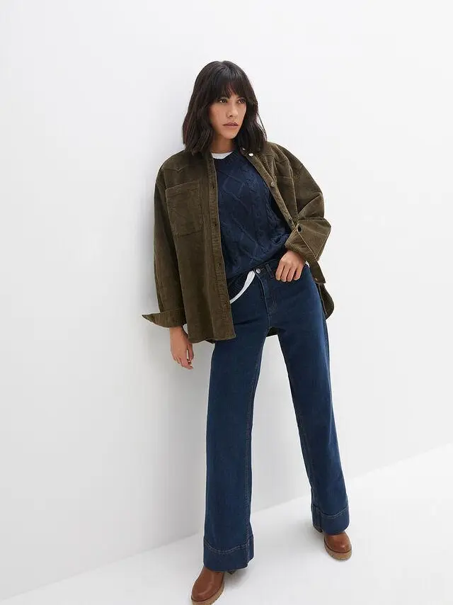 NIEBIESKIE SPODNIE JEANS