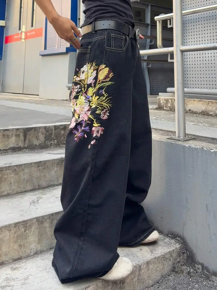 jeansy wide leg