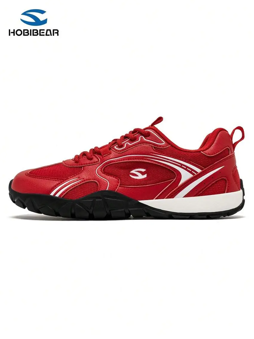 czerwone buty sportowe