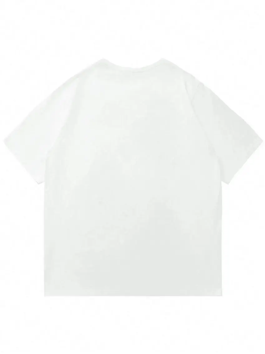 biały t-shirt basic