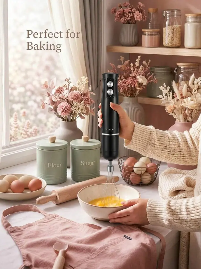 czarny blender kuchenny
