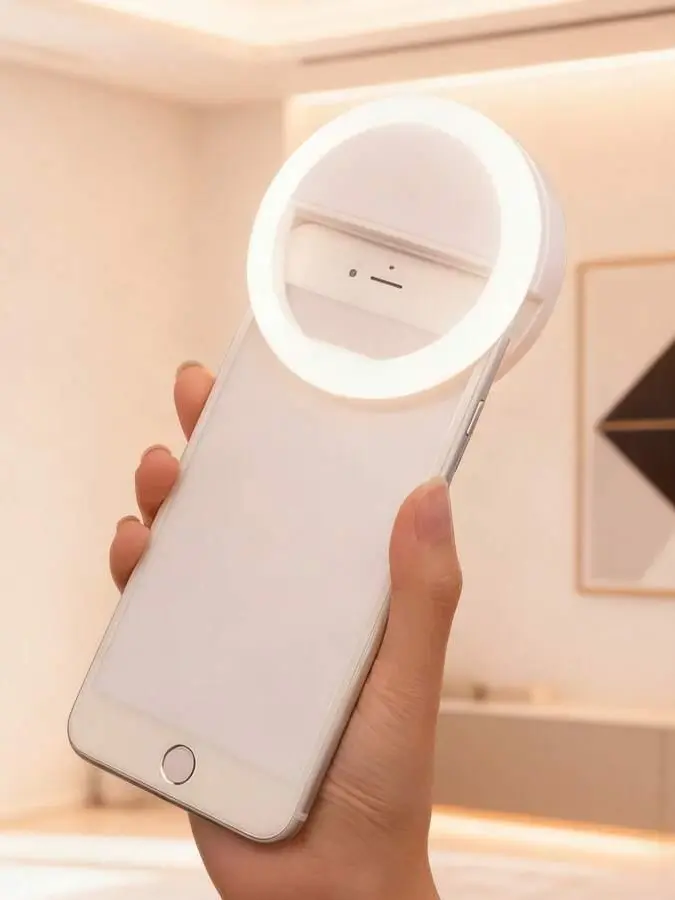 PIERŚCIENIOWA mini LAMPA SELFIE