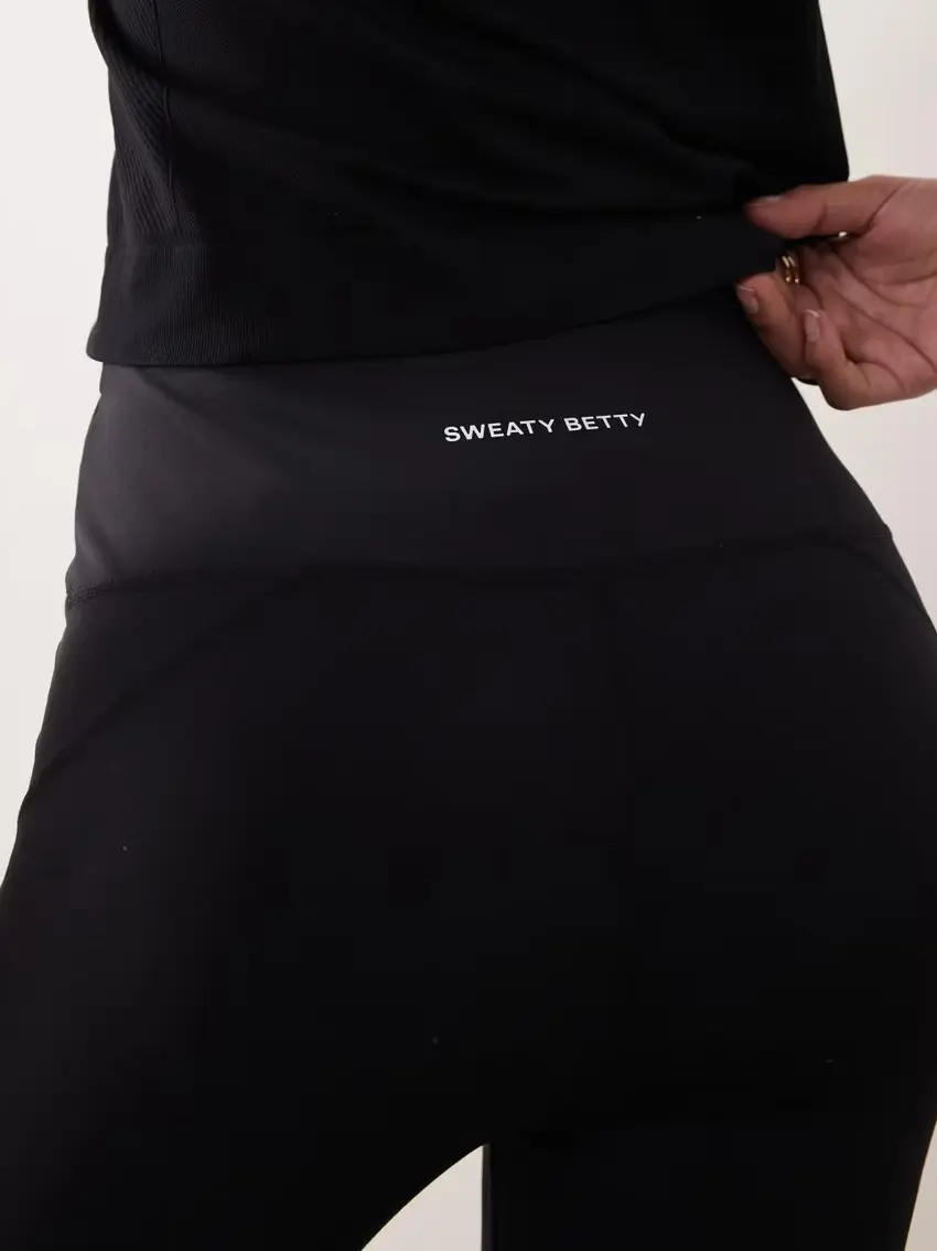 czarne legginsy wysoki stan