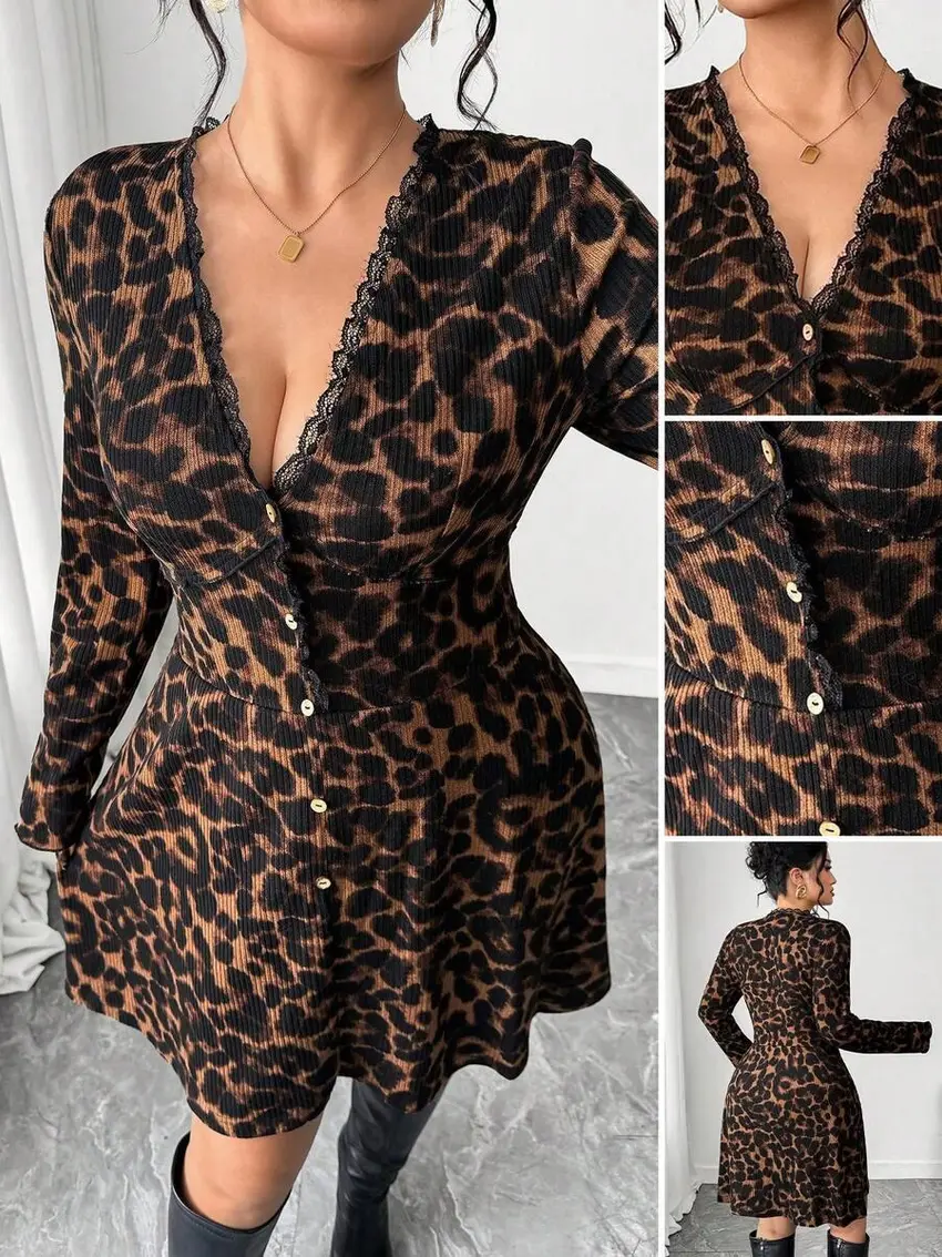 SUKIENKA ANIMAL PRINT